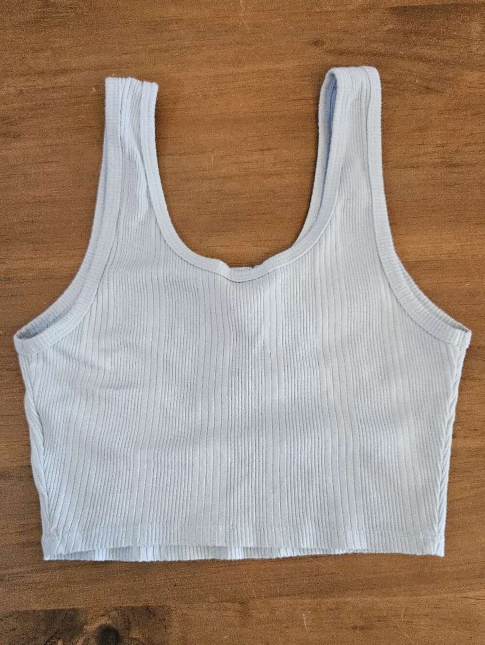 Lot of 3 Stretch Ribbed Crop Tank Tops Size Small - Picture 12 of 12